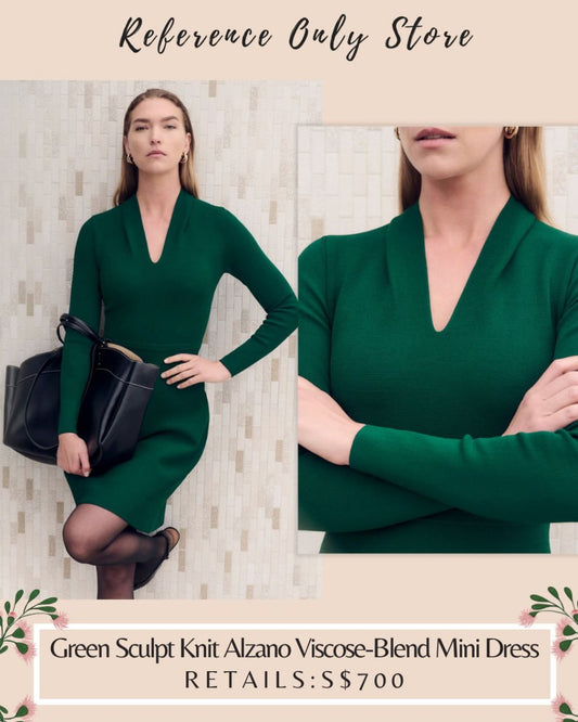 TF Green sculpt knit alzano blend mini dress