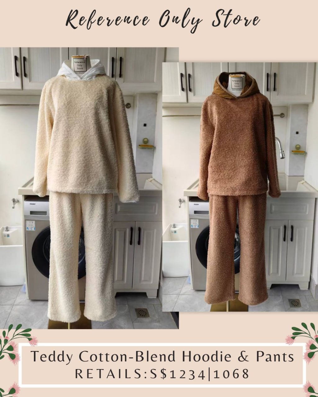 MC Teddy Cotton Blend hoodie and pants