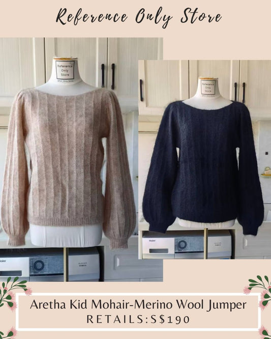 SZ Aretha kid mohair merino wool jumper