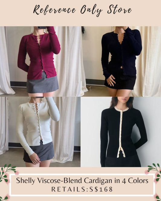 New colors! ARZ Shelly viscose blend cardigan in 4 colors