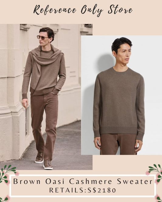 ZN Brown Oasi cashmere sweater