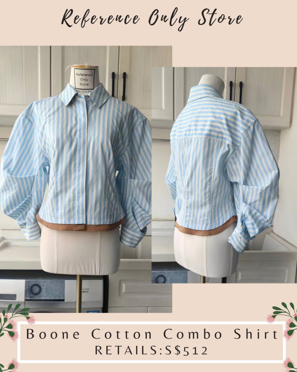 SK Boone cotton combo shirt