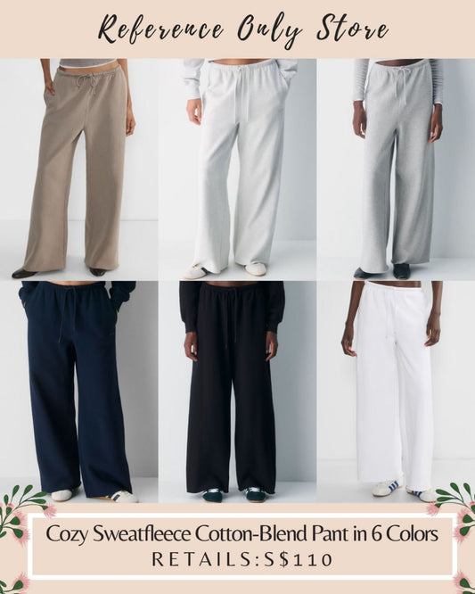 ARZ Cozy Sweatfleece cotton blend pant