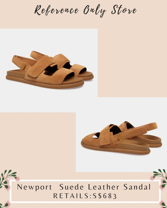 BLL Newport suede leather sandal shoes
