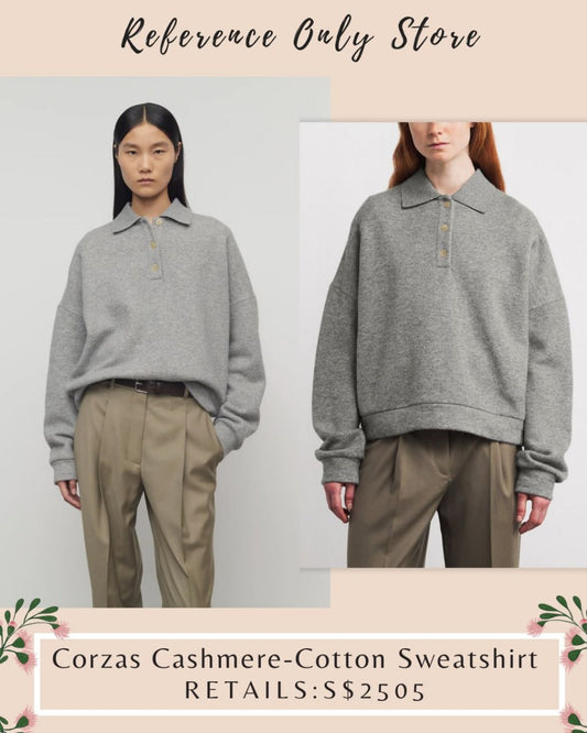 TR Corzas cashmere cotton sweatshirt