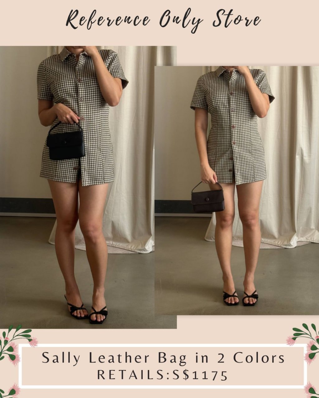 TR Sally leather bag in 2 colors