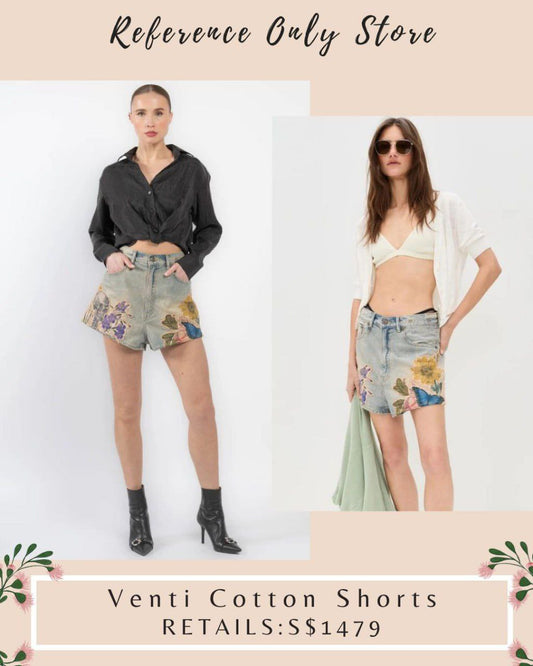 R Venti cotton shorts