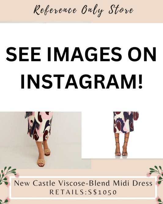 CC New Castle viscose midi dress