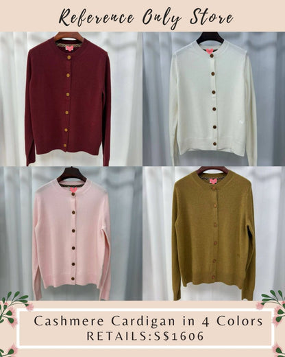 BBR Cashmere cardigan in 4 colors