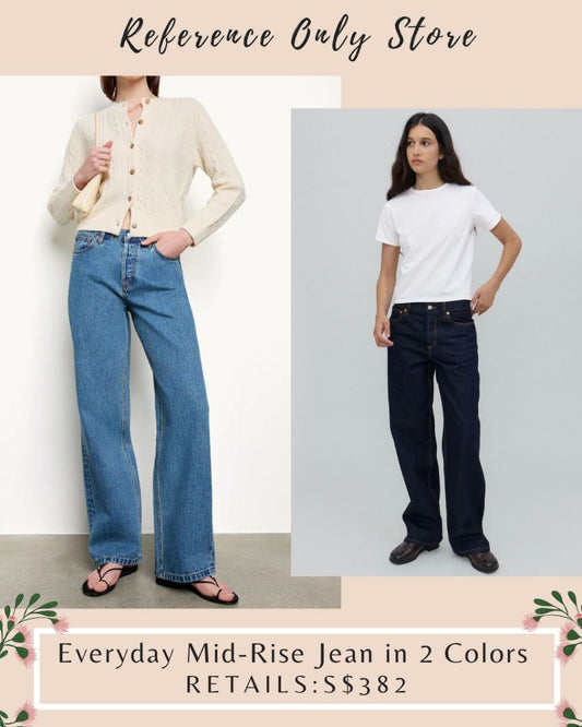 SH Everyday mid rise jean in 2 colors