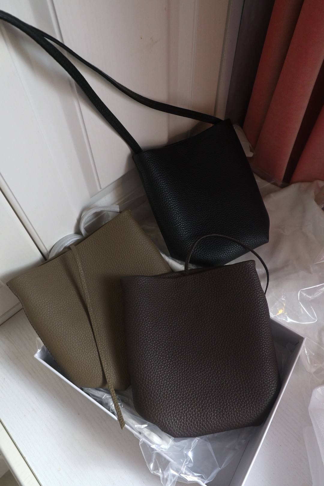 TR N/S Crossbody Leather bag in 3 colors