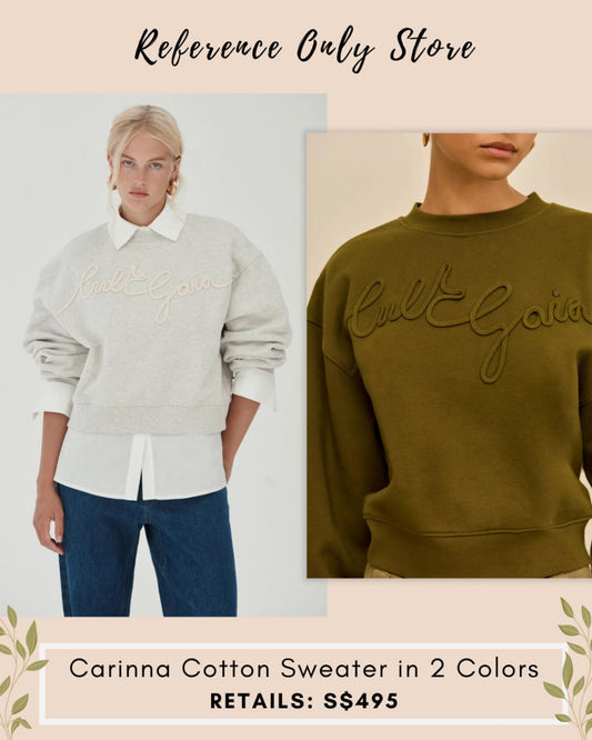 CG Carinna cotton sweater in 2 colors