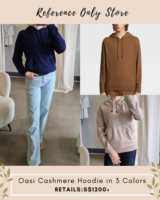 ZN Oasi cashmere hoodie in 3 colors