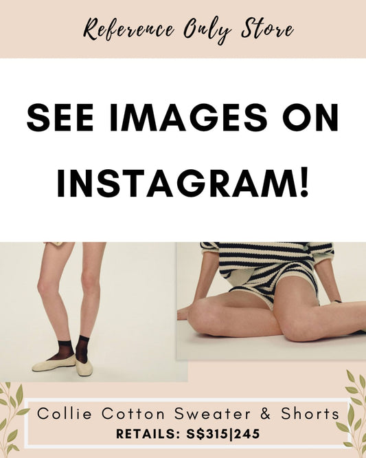 Ref Collie organic cotton sweater and shorts