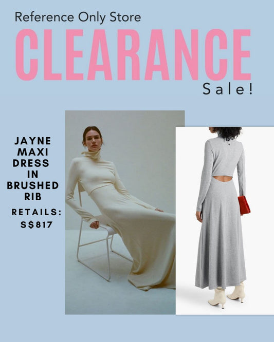 Clearance! PS Jayne maxi dress in brushed rib