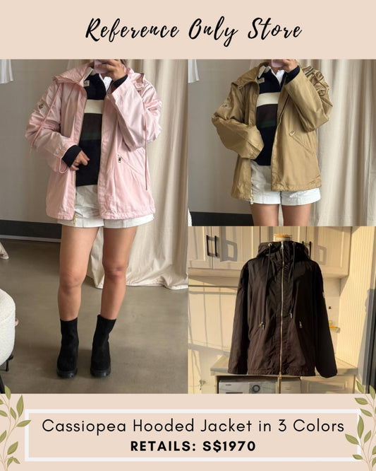 MC Cassiopea hooded jacket in 3 color