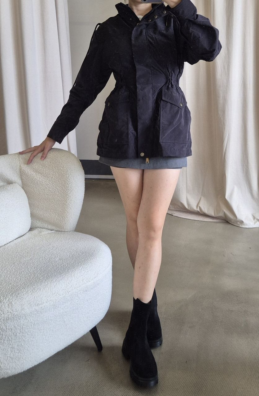 MC Nades short parka jacket in 2 colors