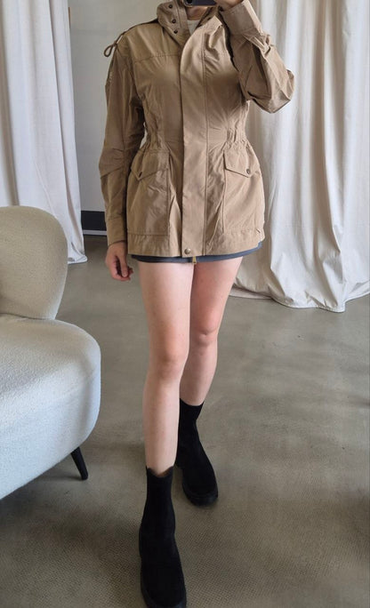 MC Nades short parka jacket in 2 colors