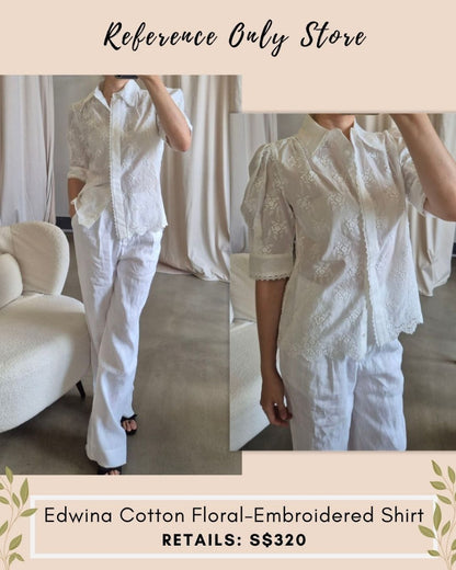 RS Edwina cotton embroidered blouse top