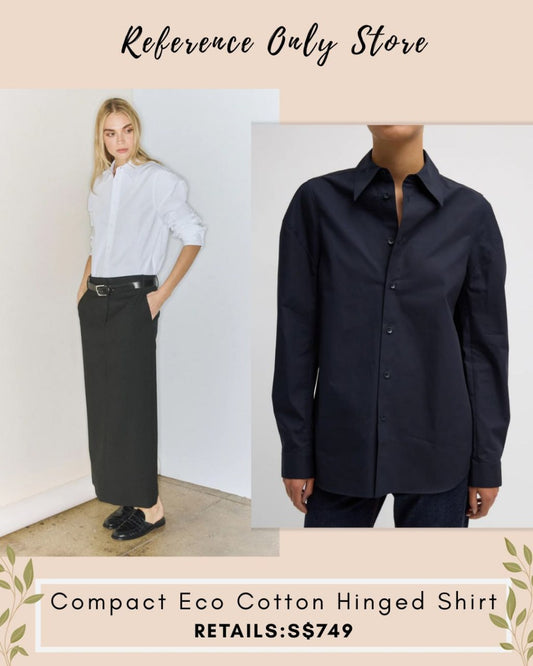 TB Compact eco cotton hinged shirt