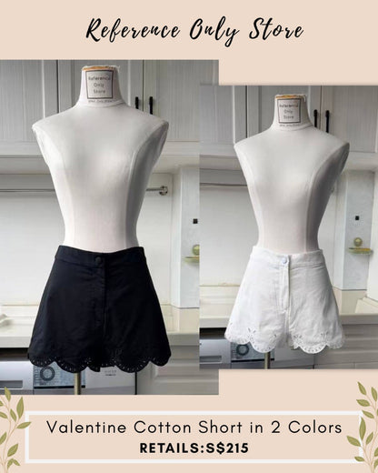 Ref Valentine cotton short in 2 colors