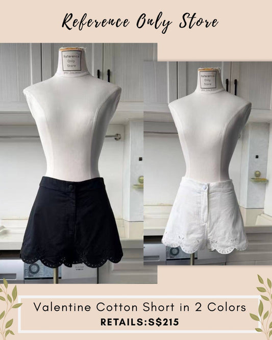 Ref Valentine cotton short in 2 colors