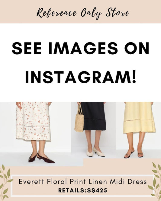 New colors! Ref Everett Linen midi dress.