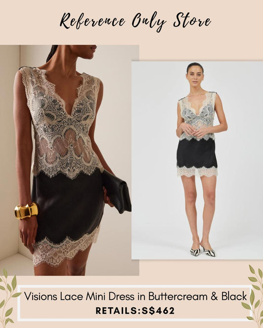 TF Visions lace mini dress