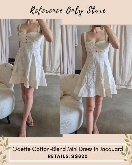 CLE odette Cotton blend mini dress