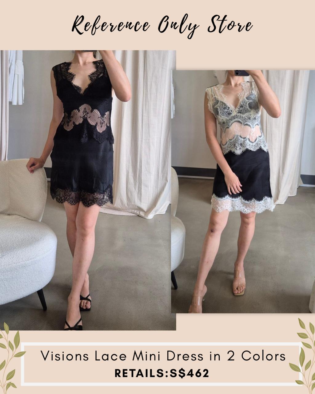 TF Visions lace mini dress