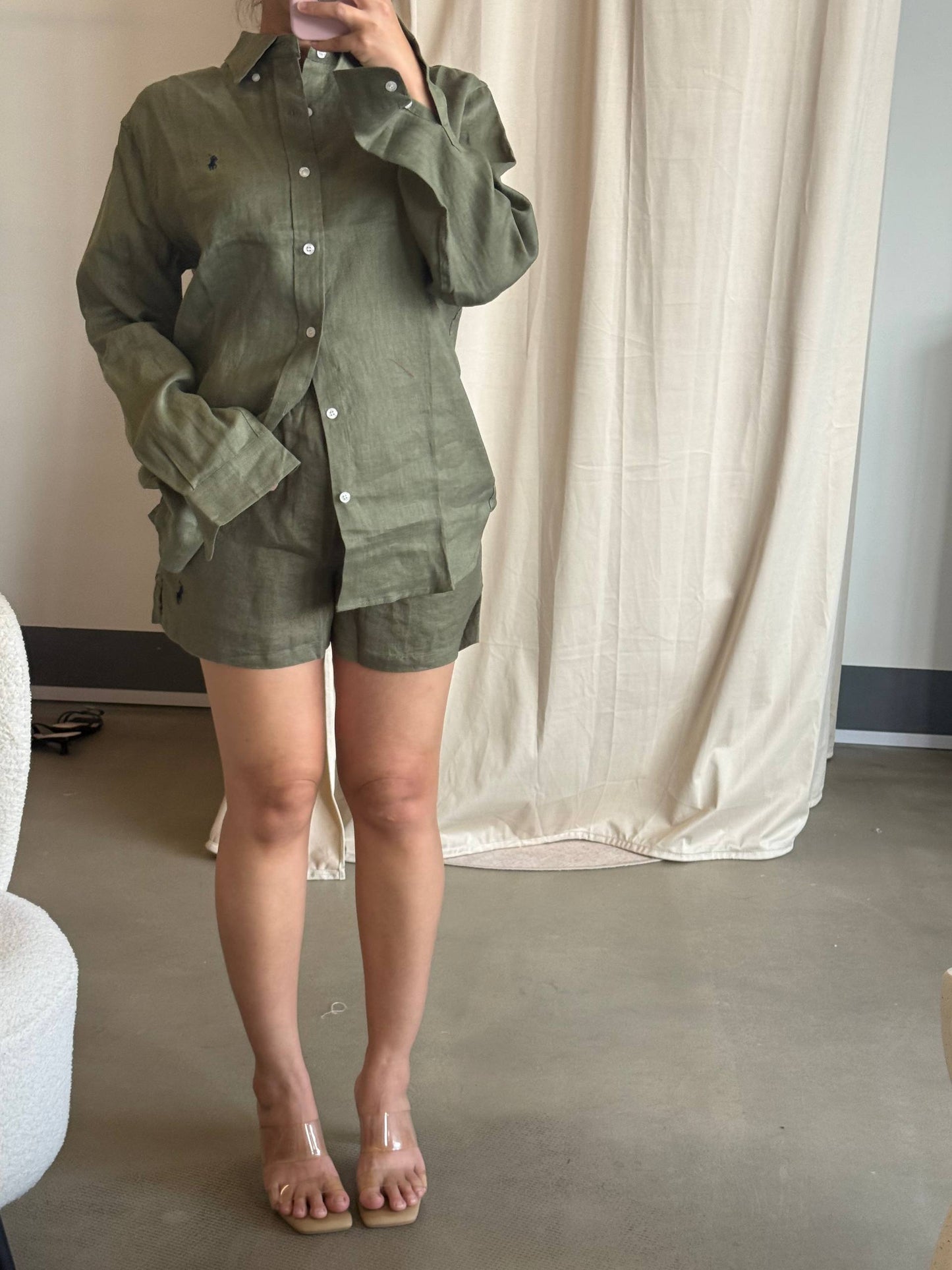 RL Classic fit linen shirt in 9 colors