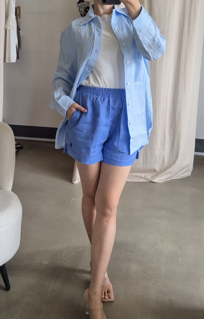 RL Classic fit linen shirt in 9 colors