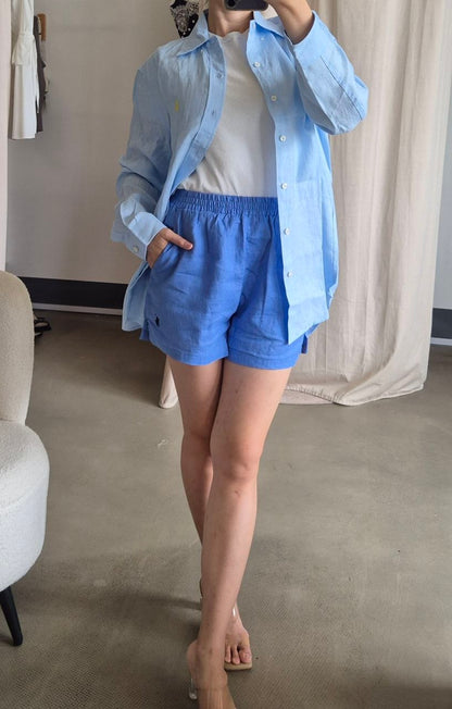 RL Classic fit linen shirt in 9 colors