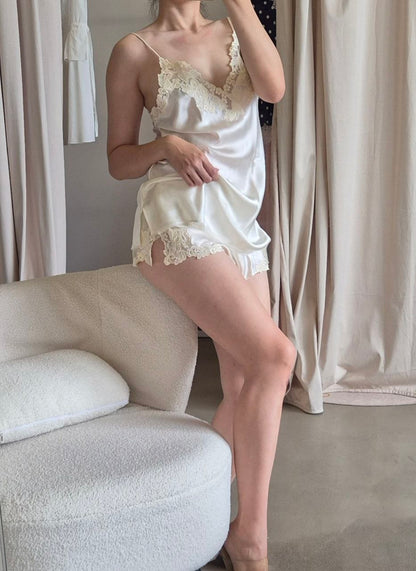 LP Silk Set pajama with lace details