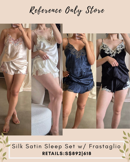 LP Silk Set pajama with lace details