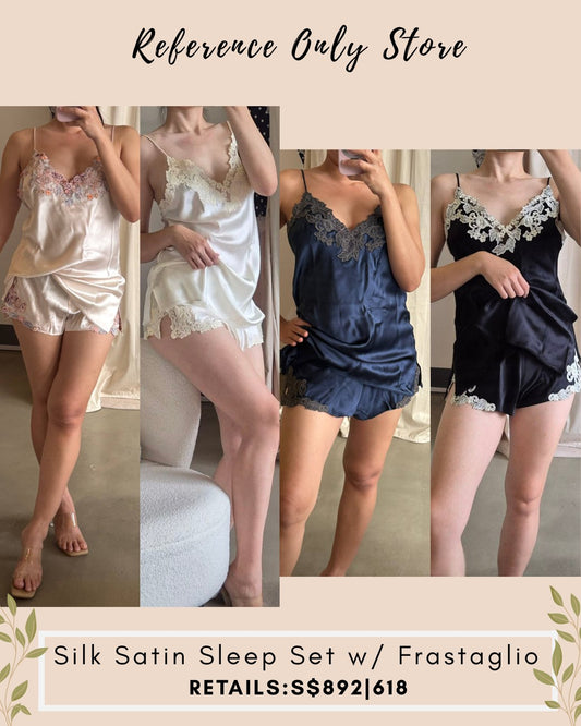 LP Silk Set pajama with lace details