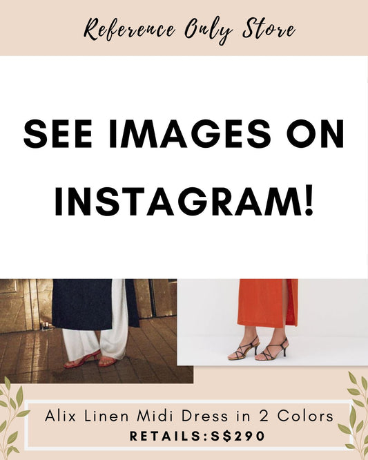 Ref Alix Linen Midi dress in 2 colors
