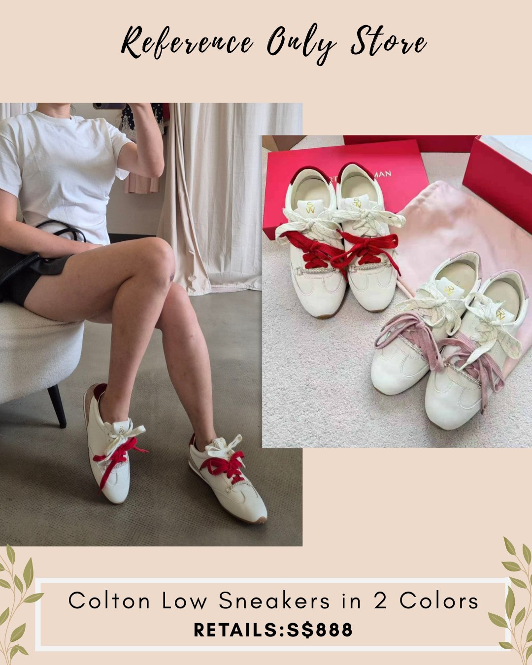 SW Colton low sneakers in 2 colors
