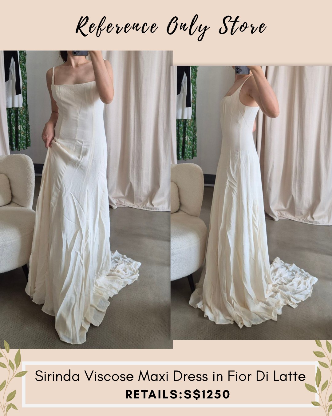 Ref Sirinda viscose maxi dress