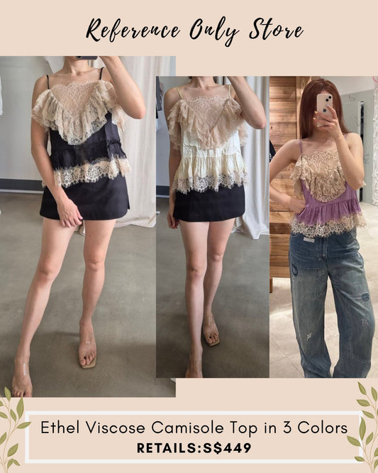 SE viscose camisole in 3 colors