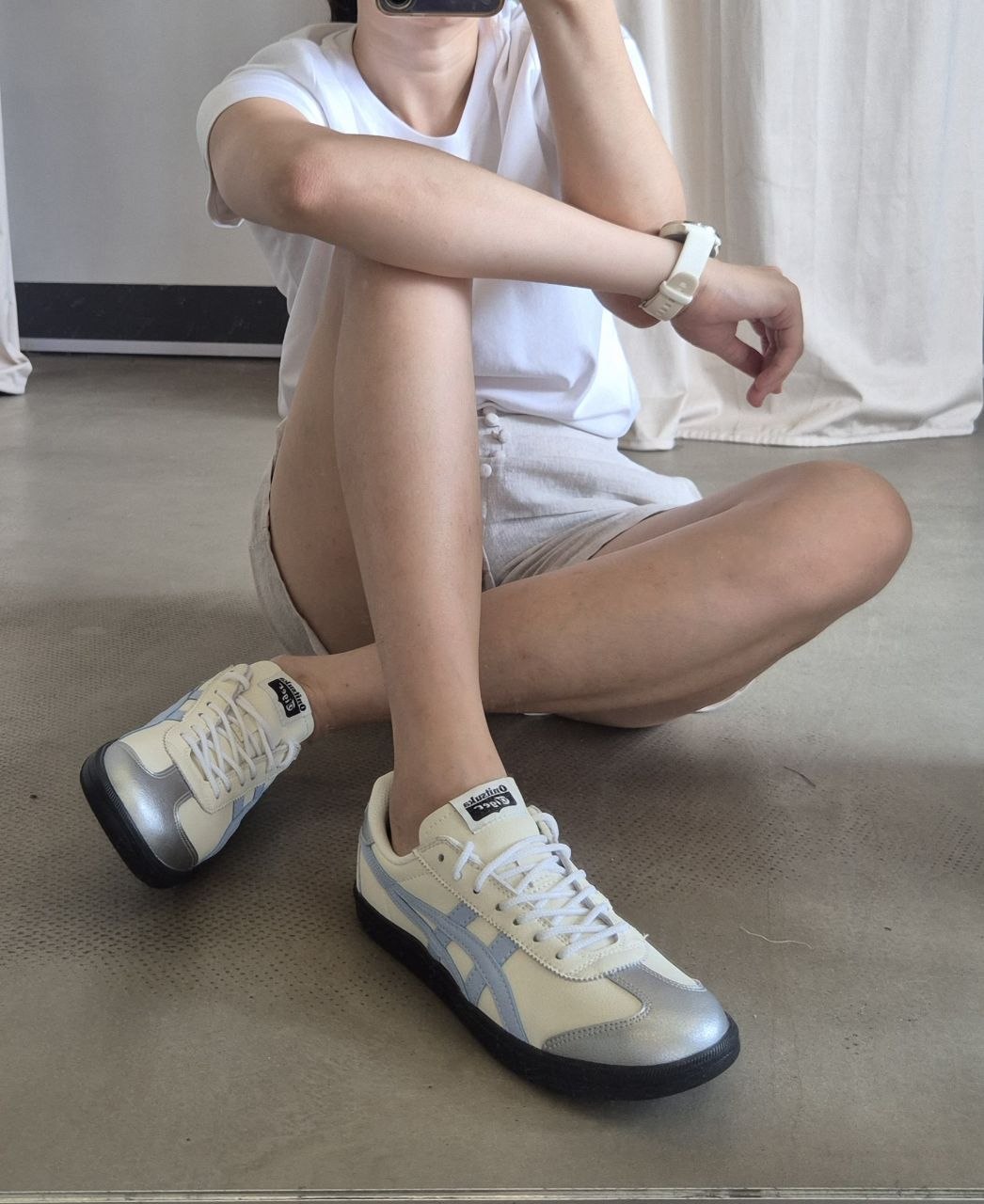 OT Tokuten unisex double lace walking shoes