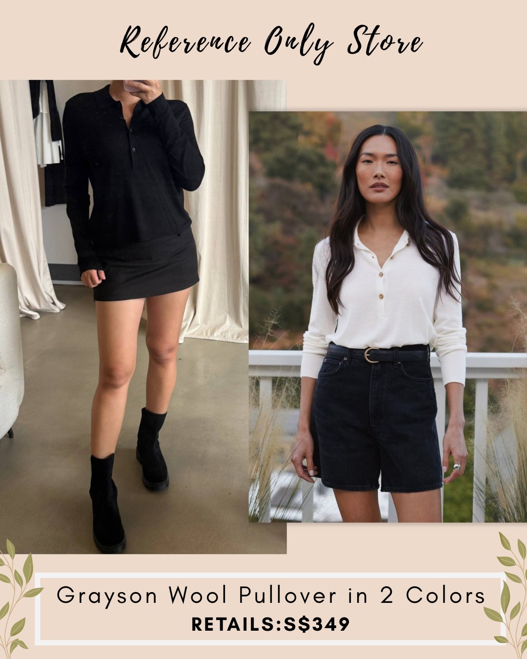 JK Greyson wool pullover in 2 colors