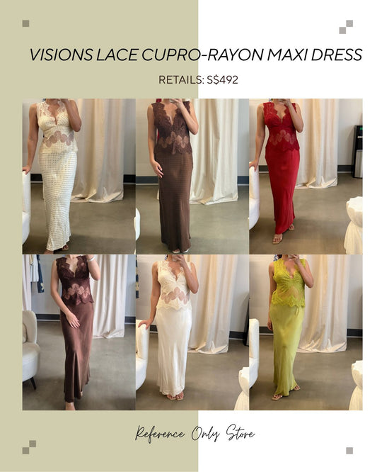 TF visions lace maxi dress