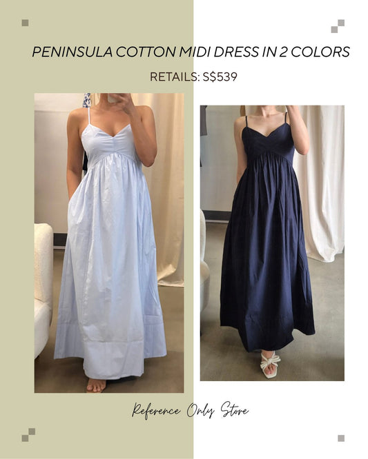 JK Peninsula cotton midi dress