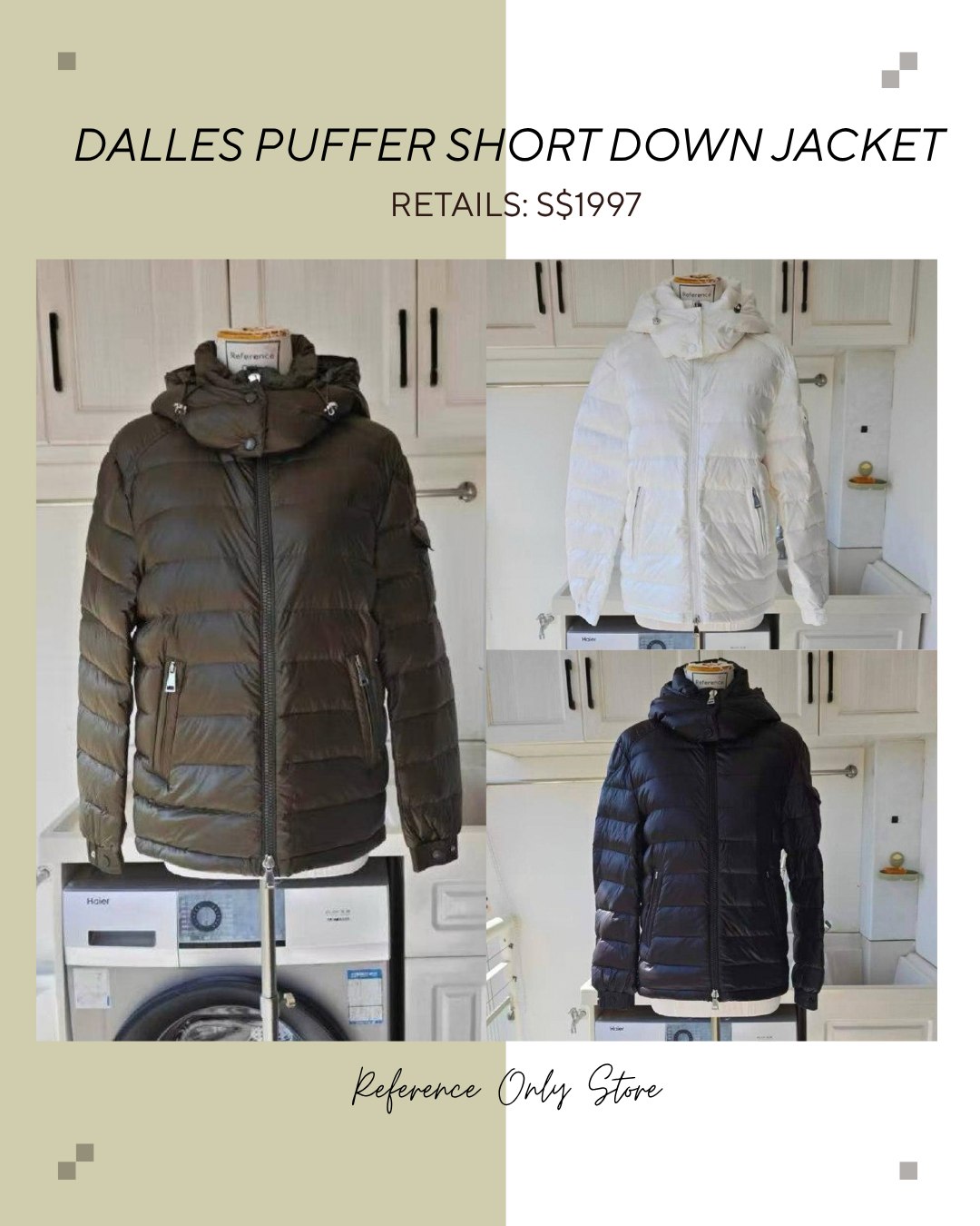 MC Dalles puffer short down jacket
