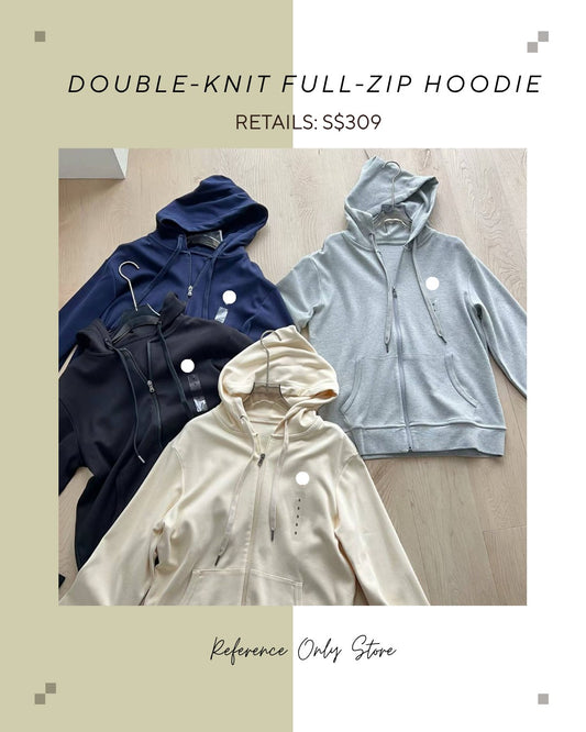 RL Men's Double knit full zip hoodie