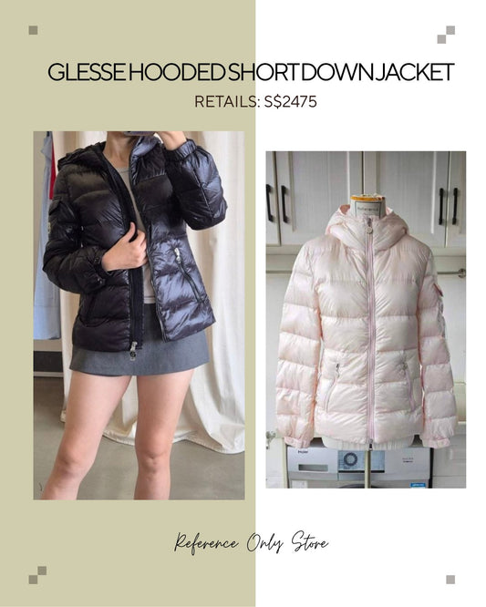 MC Gleese women's hooded short down jacket