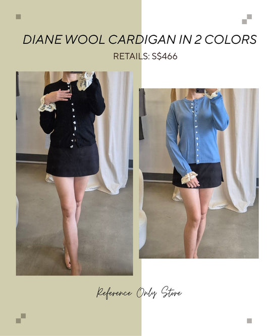 SE Diane wool cardigan in 2 colors