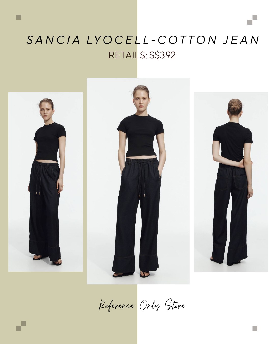 AJ Sancia lyocell cotton jean