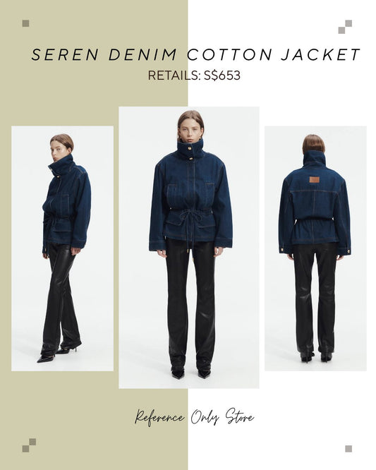 AJ Seren denim cotton jacket